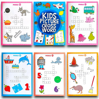 Kids Children Puzzle Activity Book Learning Book Girl Boys Word Search | Maze