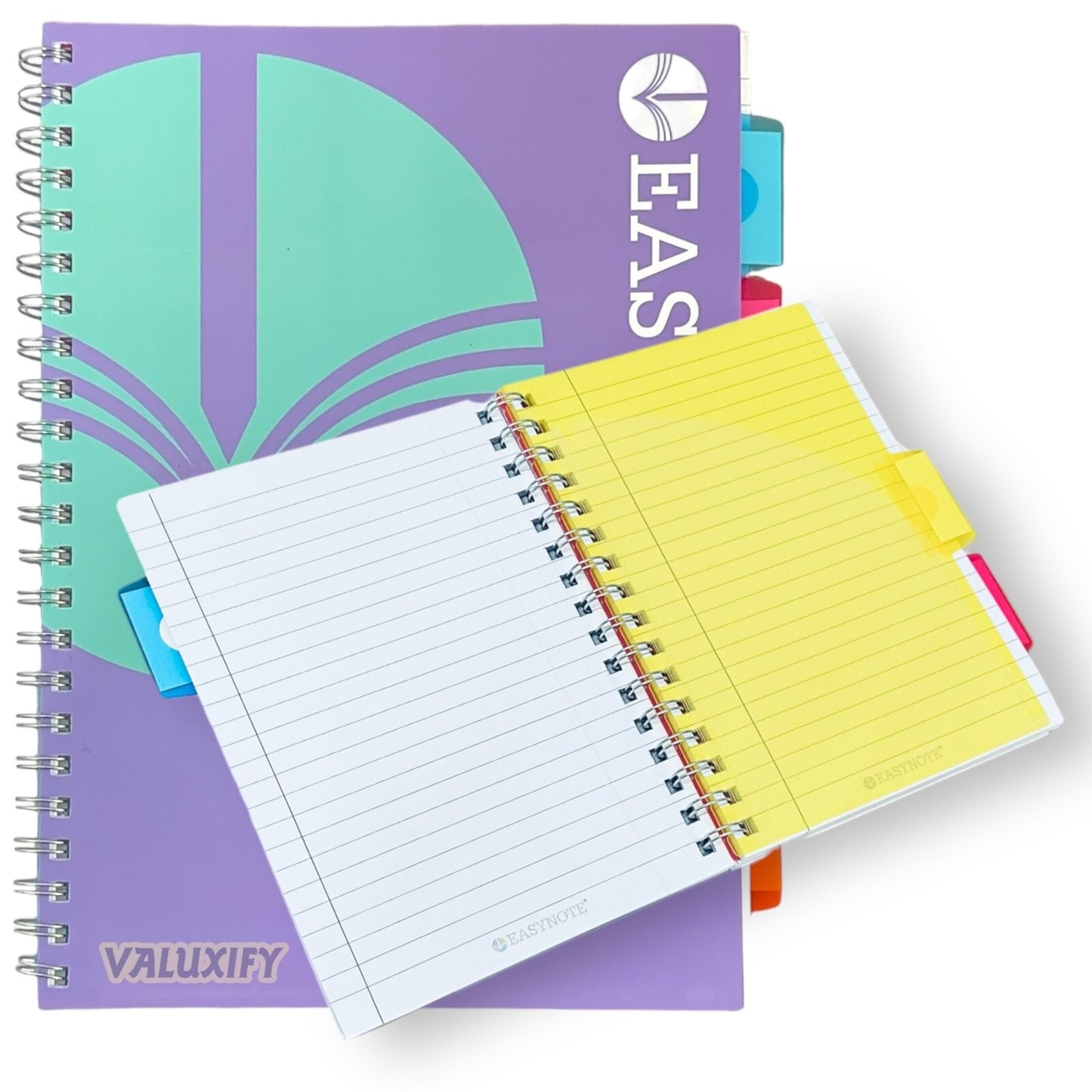 A5 Project Notebook With 3 Divider Twin Wire  Durable Cover Study Book 200 Pages