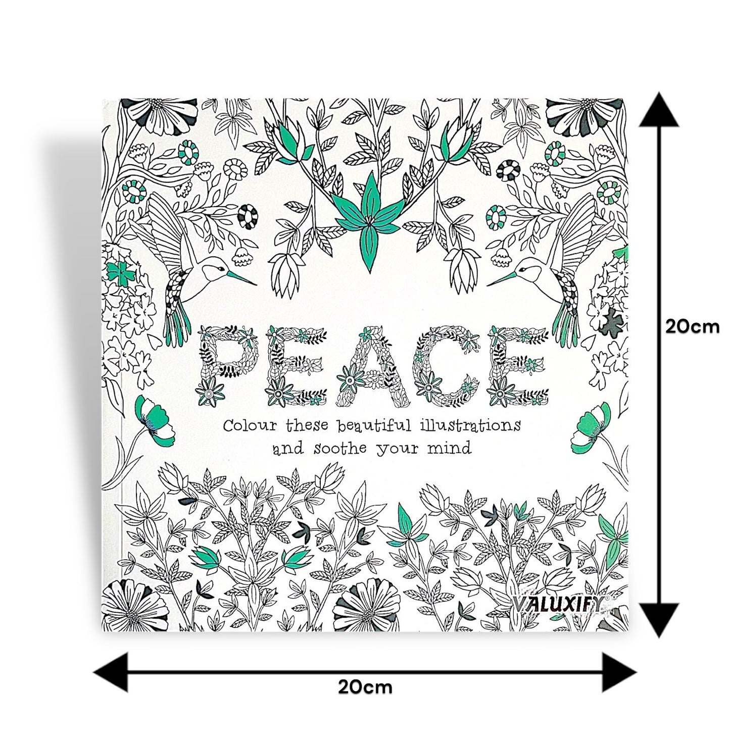 Advance Adult Colouring Books Mindfulness Relax Your Mind Colour Therapy 2 Books