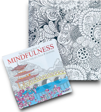 2 | Advanced Adult Colouring Book Anti Stress Relaxing Colour Therapy Mind Relax