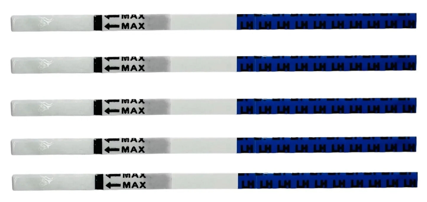 15x Ovulation Test Strips Ultra Sensitive Wide 20mIU Fertility Test Strips