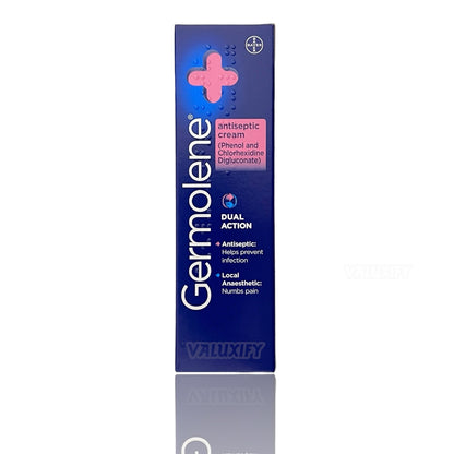 Germolene Antiseptic Cream Dual Action with Local Anaesthetic Numbs Pain 30g