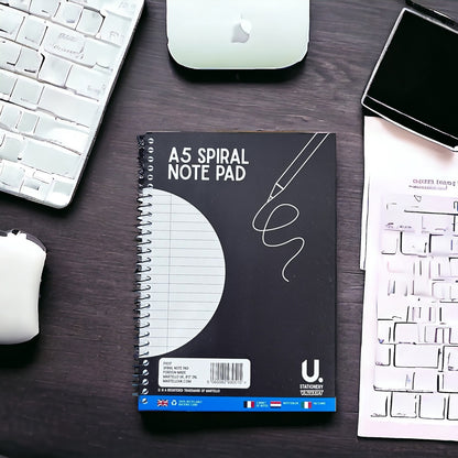 3 | A5 Spiral Notebook Soft Cover