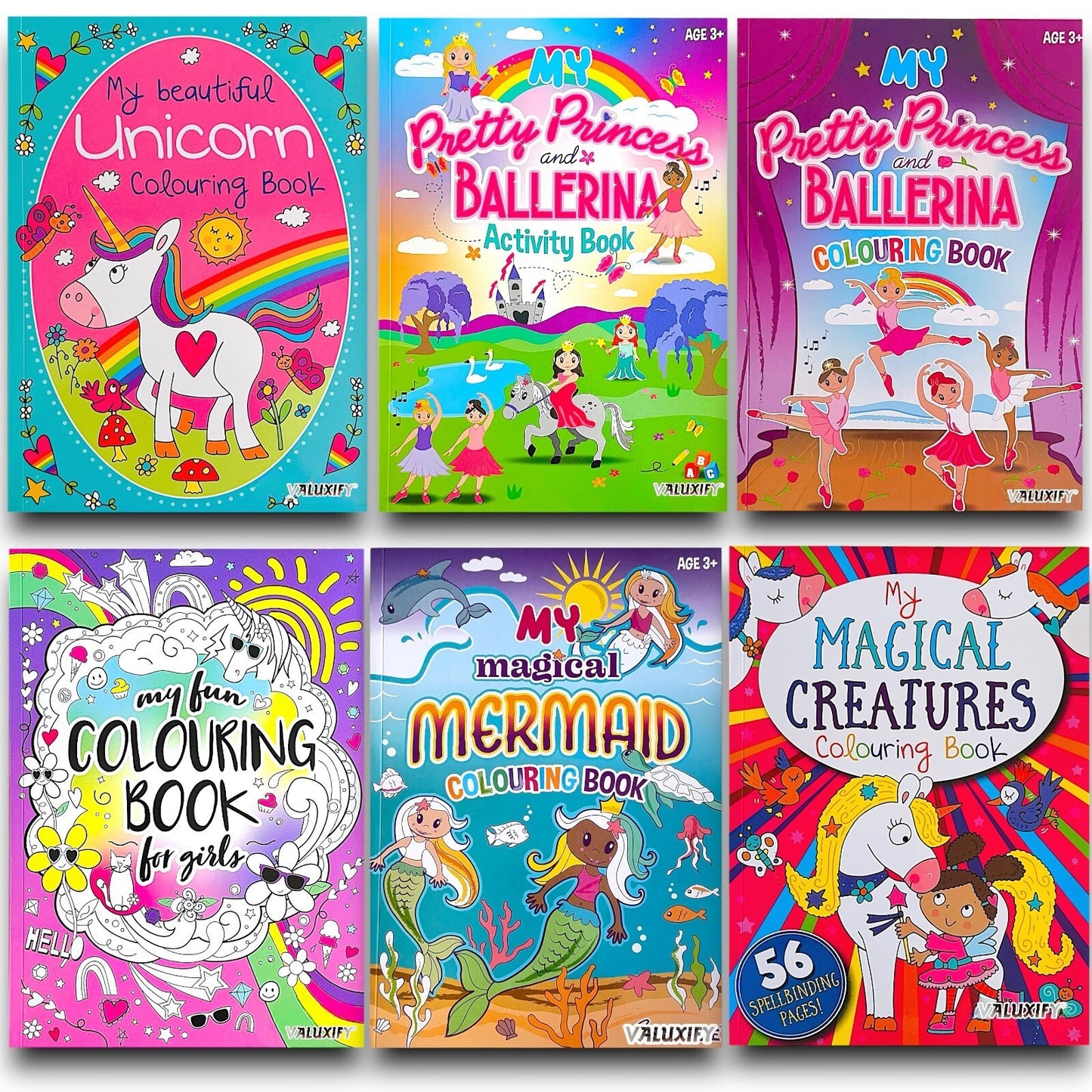 Kids Colouring Books Book Girls Boys Christmas Gift for Childrens Activity Books