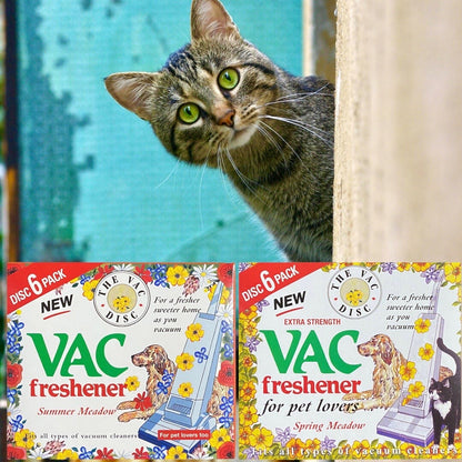 Vac Disc Vacuum Cleaner Air Freshener Discs Hoover Freshner any vacuum cleaner