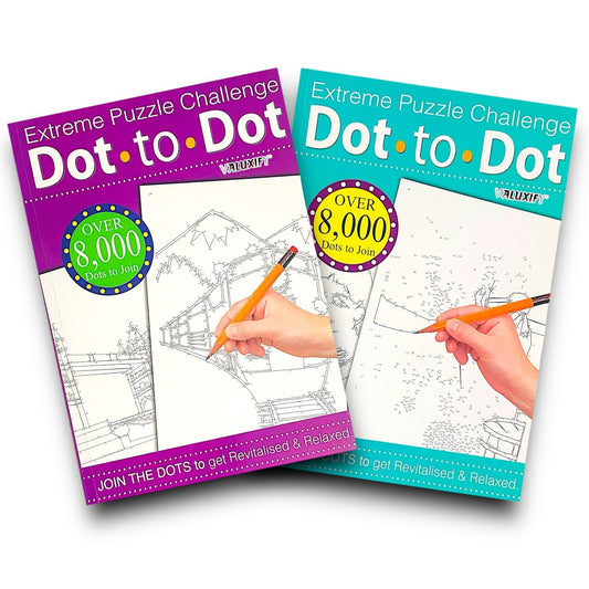 EXTREME DOT TO DOT PUZZLES BOOKS for adults CHALLENGING PUZZLES books Dot to Dot