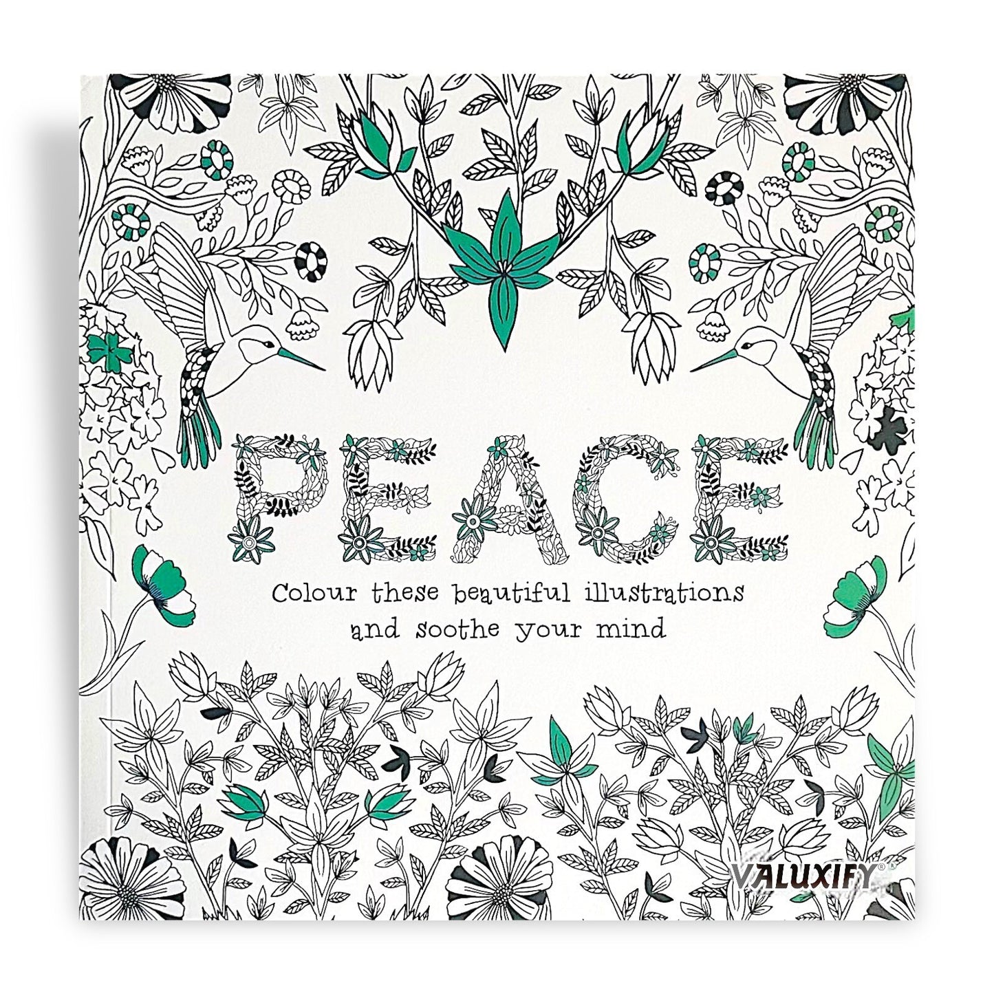 Adult & Teen Advanced Colouring Books – Stress Relief Art Therapy Patterns