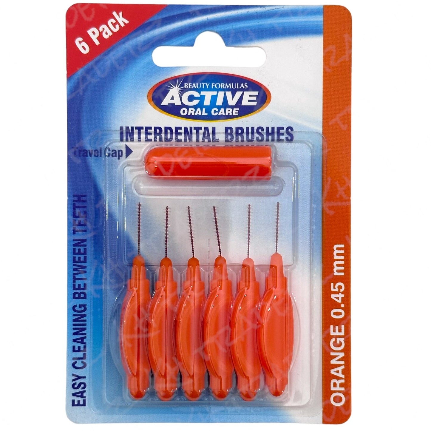 Interdental Dental Brushes Teeth Tooth Oral Care Clean Brush Blue & Orange