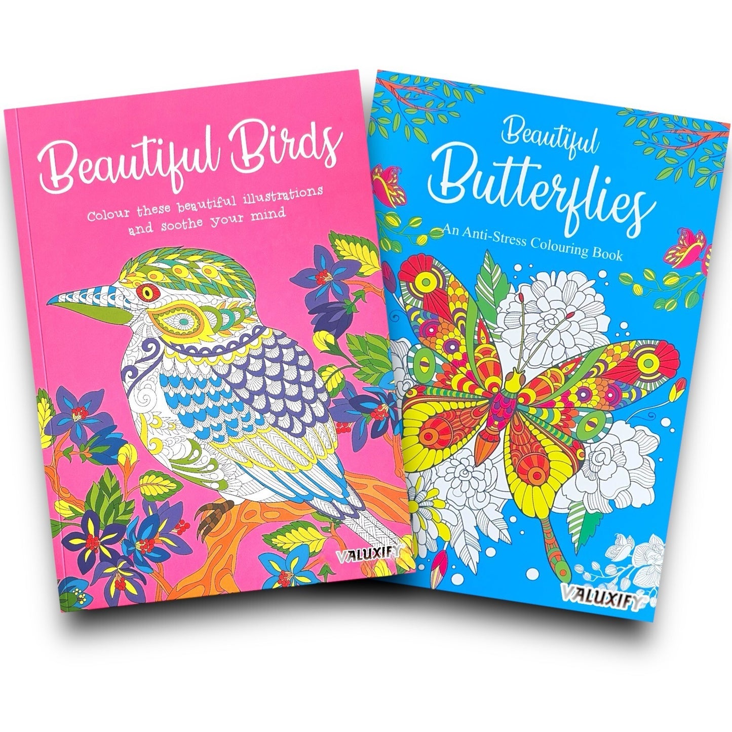 2 | Adult Colouring Books Mindfulness Relax Your Mind Colour Therapy Relaxing