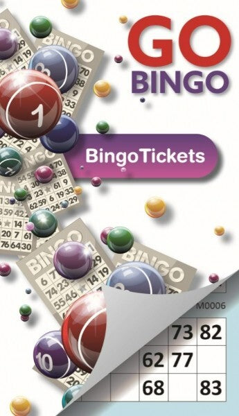Bingo Tickets Booklet Cards Books Bingo Numbers Fun Bingo Tickets 83 Sheet