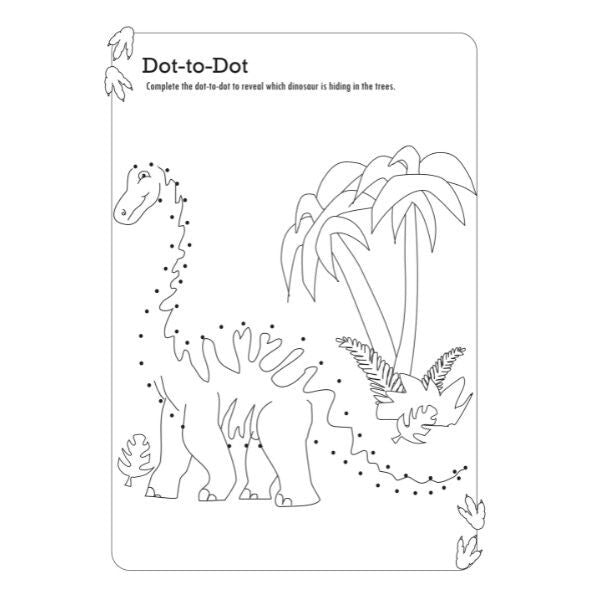 Kids Dinosaur & Dragon Activity Book