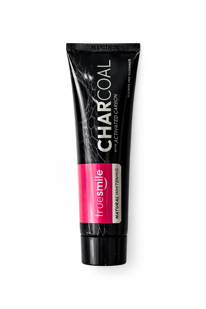 Truesmile Charcoal Toothpaste Fluoride Free  Activated Carbon Free Toothbrush