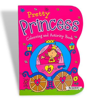 2| Kids Colouring Books | Dinosaur & Princess | Activity for Boy Girl Art Travel