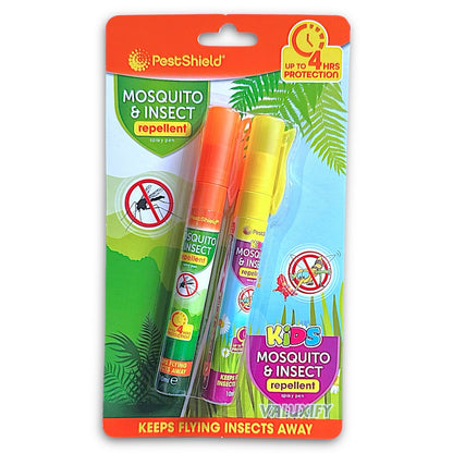 Insect Repellent Spray For | Kids Adults | Mosquito Camping Fishing Twin Pack