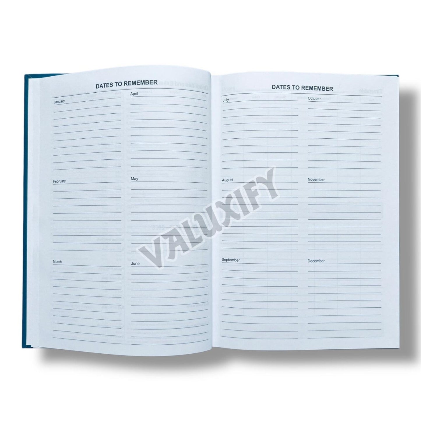 A5 Academic Diary 2025-2026  Week To View