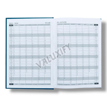 A5 Academic Diary 2025-2026  Week To View