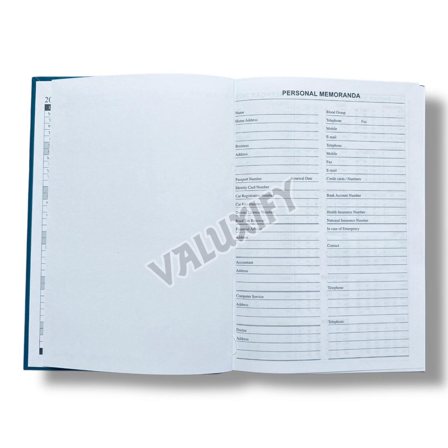 A5 Academic Diary 2025-2026  Week To View