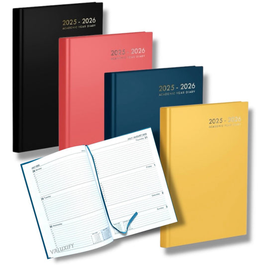 A5 Academic Diary 2025-2026  Week To View
