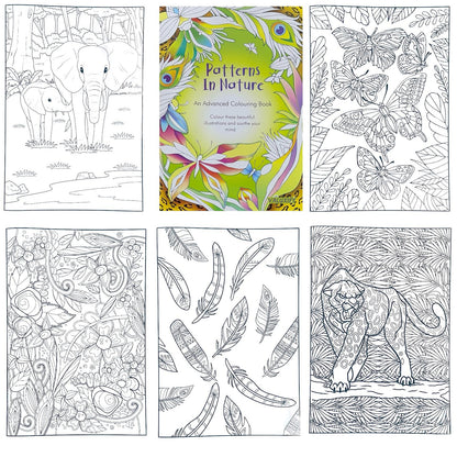 Advanced Colouring Book A4