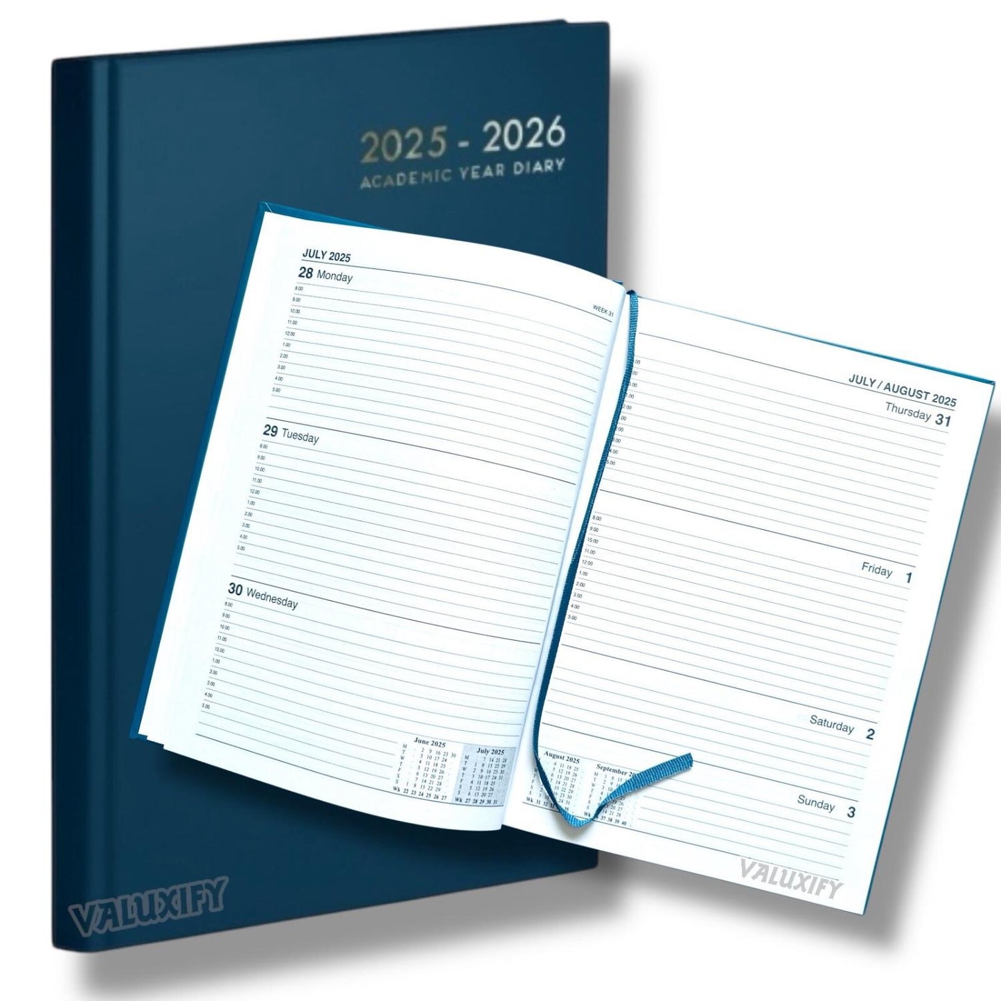 A5 Academic Diary 2025-2026  Week To View