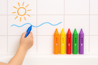 Cuddles Bath Crayons – 12 Pack, Assorted Colors