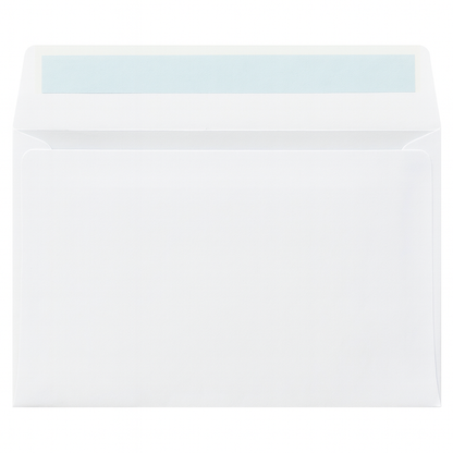 40 | C6 White Envelopes Peel And Seal Premium 70gsm Paper  | 162 x 114mm