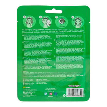 Derma v10 Moisturising Face Mask