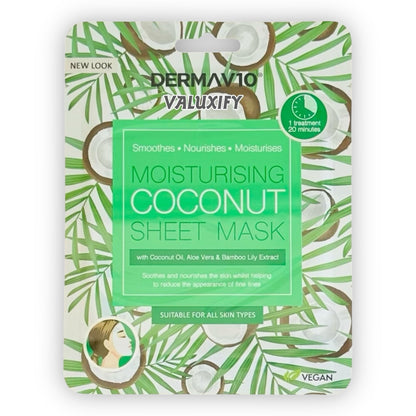 Derma v10 Moisturising Face Mask