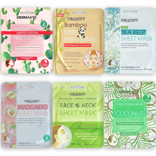 Derma v10 Moisturising Face Mask