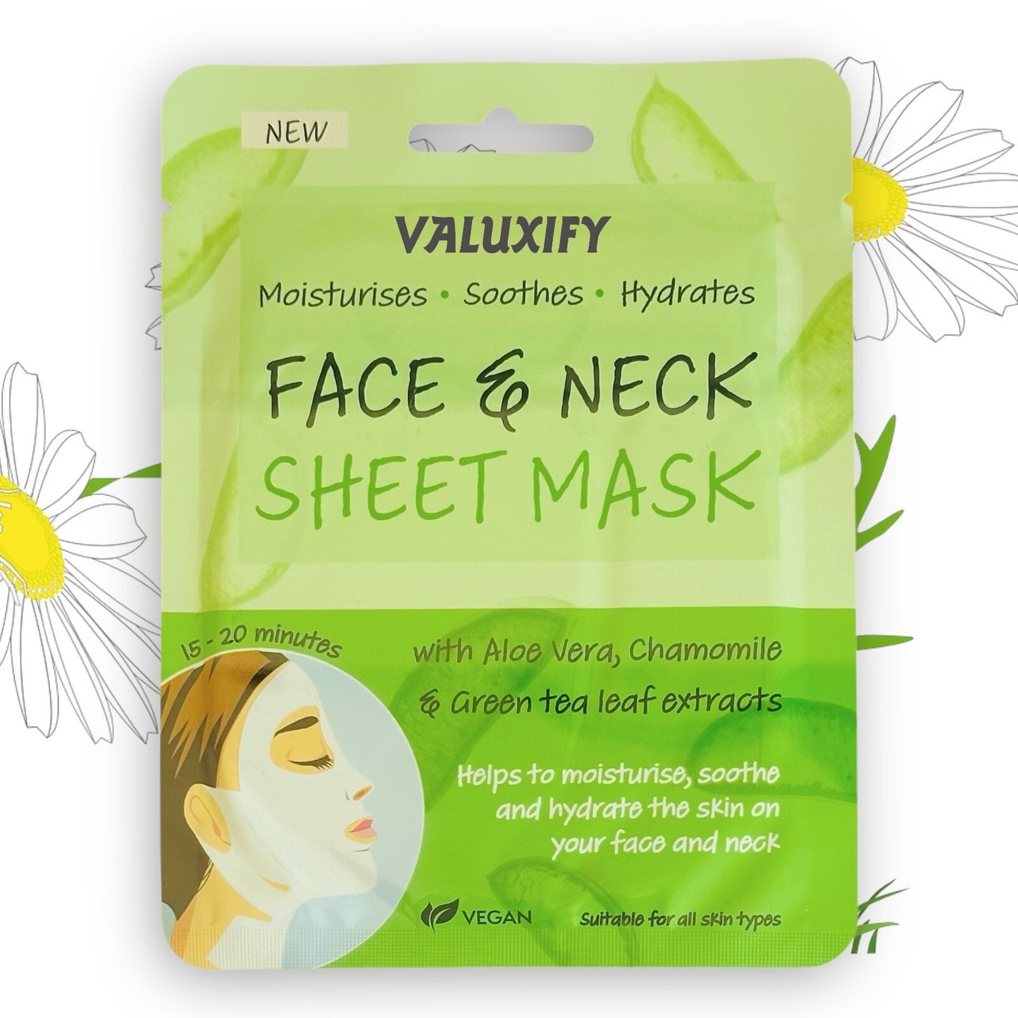 Derma v10 Moisturising Face Mask