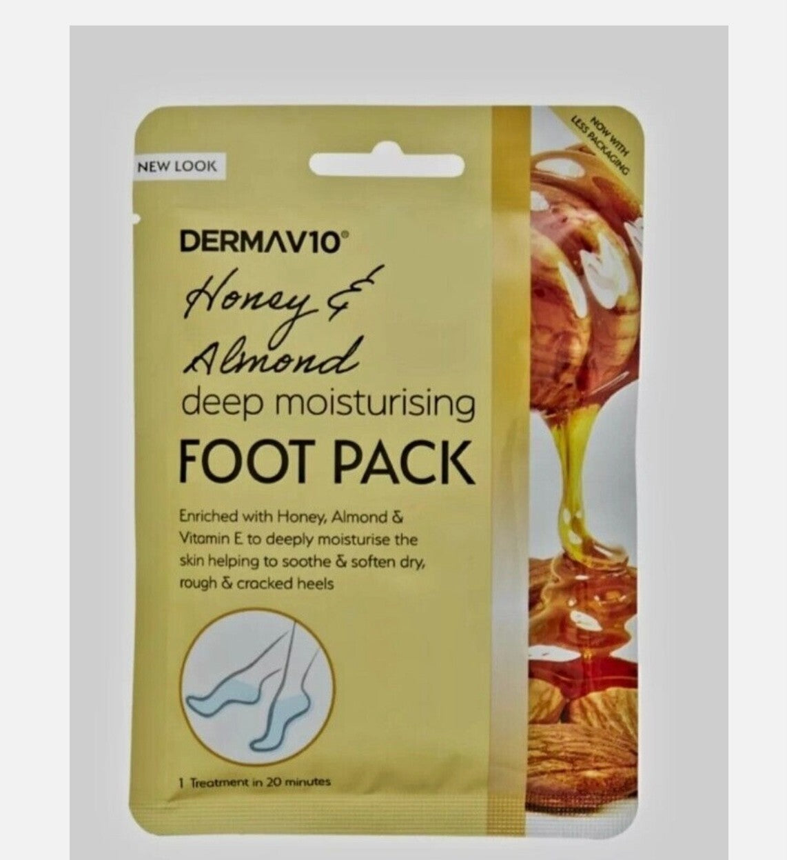 3x Derma Moisturising Foot Socks