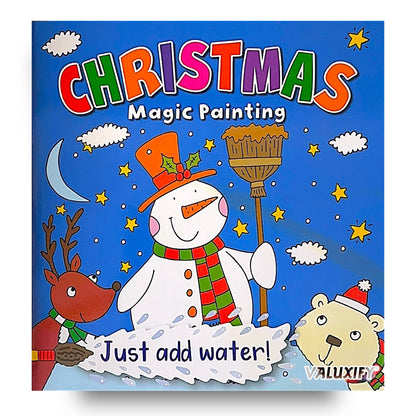 Christmas Colouring Book Kids Children Books Activity Sticker Woobly Eyes
