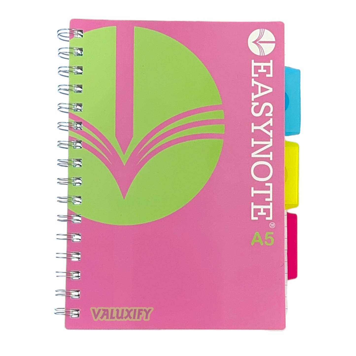 Easynotes A5 Project Notebook With 3 Divider Twin Wire  Durable Cover Study Book 200 Pages
