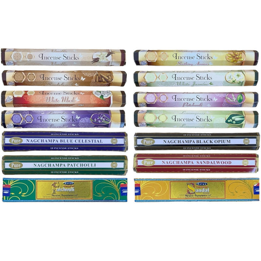 satya nag champa incense sticks pan aroma mix and match premium scented incense
