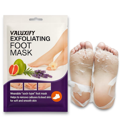 12 Lavender Exfoliating Foot Mask Socks