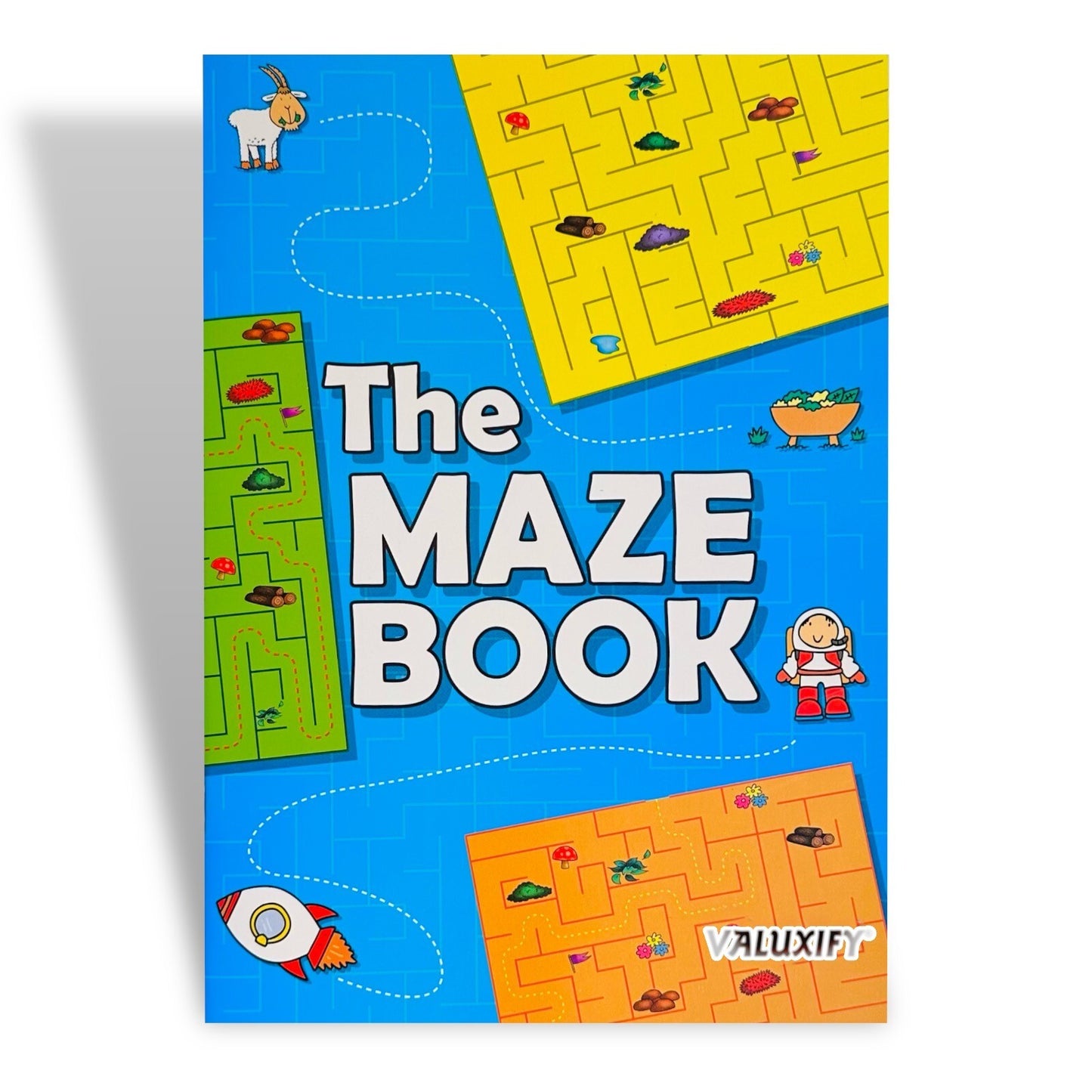 Kids Children Puzzle Activity Book Learning Book Girl Boys Word Search | Maze