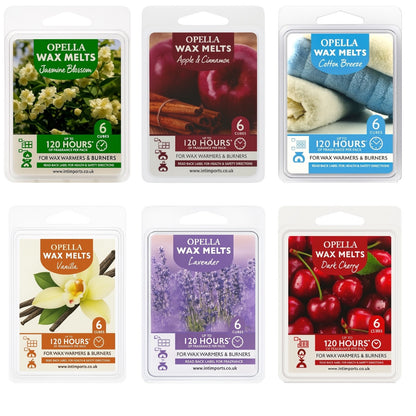 opella wax melts highly scented collection up to 120 hours burn time
