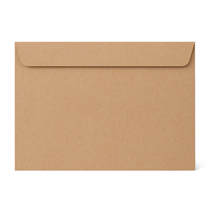25 | C5 Manila Envelopes  Peel And Seal 70gsm Paper  228mm x 162mm