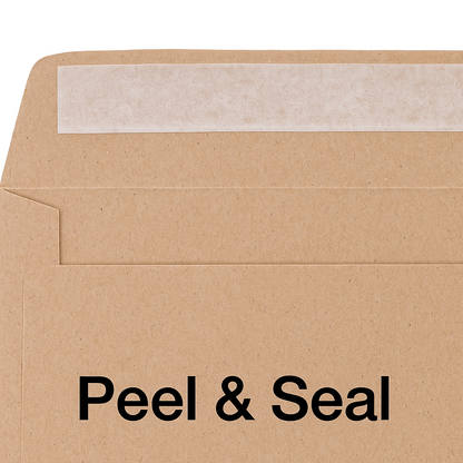 25 | C5 Manila Envelopes  Peel And Seal 70gsm Paper  228mm x 162mm