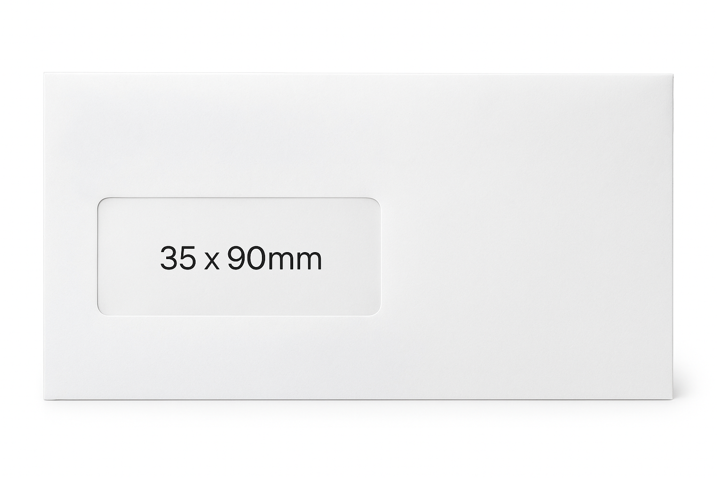 30 | DL WHITE WINDOW ENVELOPES SELF SEAL 110 x 220mm