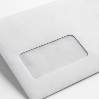 30 | DL WHITE WINDOW ENVELOPES SELF SEAL 110 x 220mm
