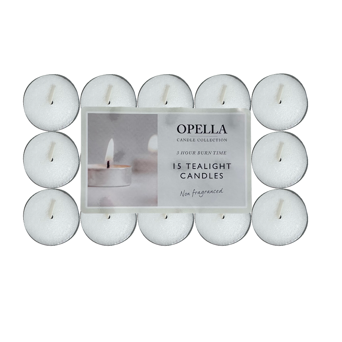 Opella scented tea lights pack of 12