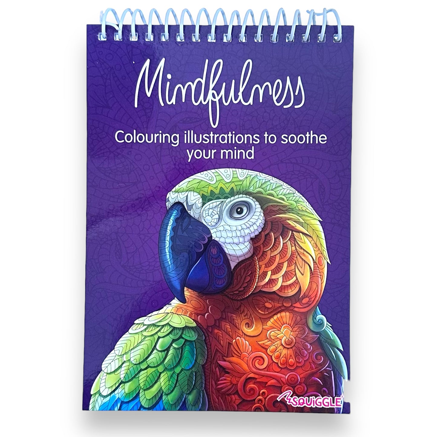 Adult Anti Stress Colouring Book Happy Love Mindfulness Tranquil Relaxing Colour