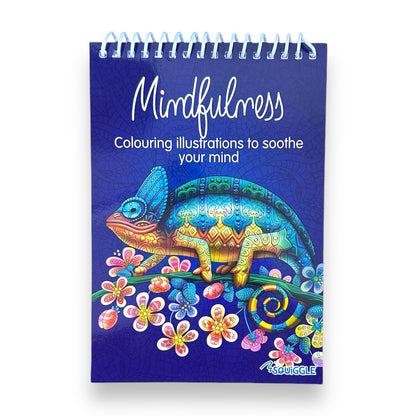 Adult Anti Stress Colouring Book Happy Love Mindfulness Tranquil Relaxing Colour