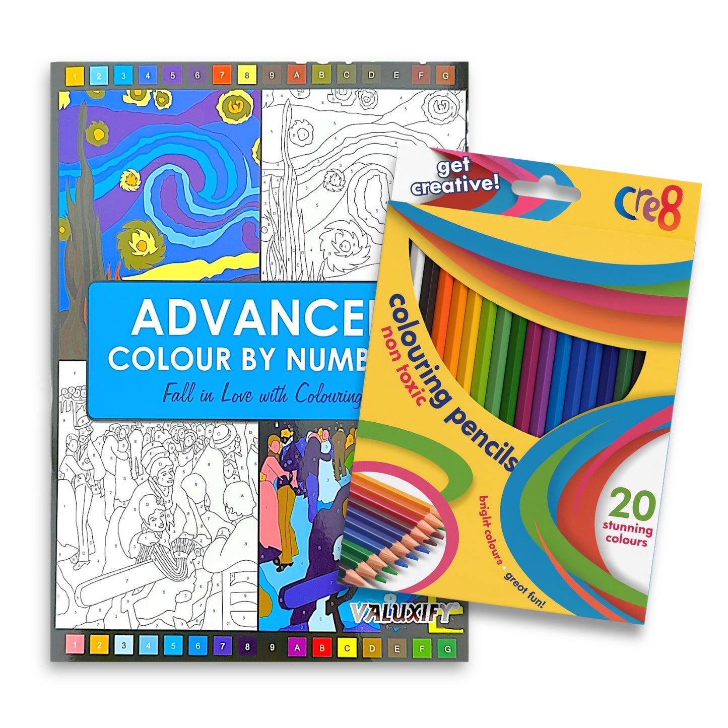 A4 Advance Colour By Numbers