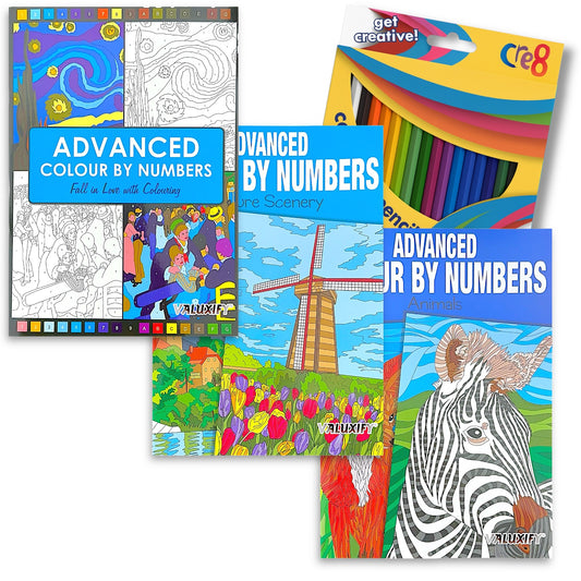 A4 Advance Colour By Numbers