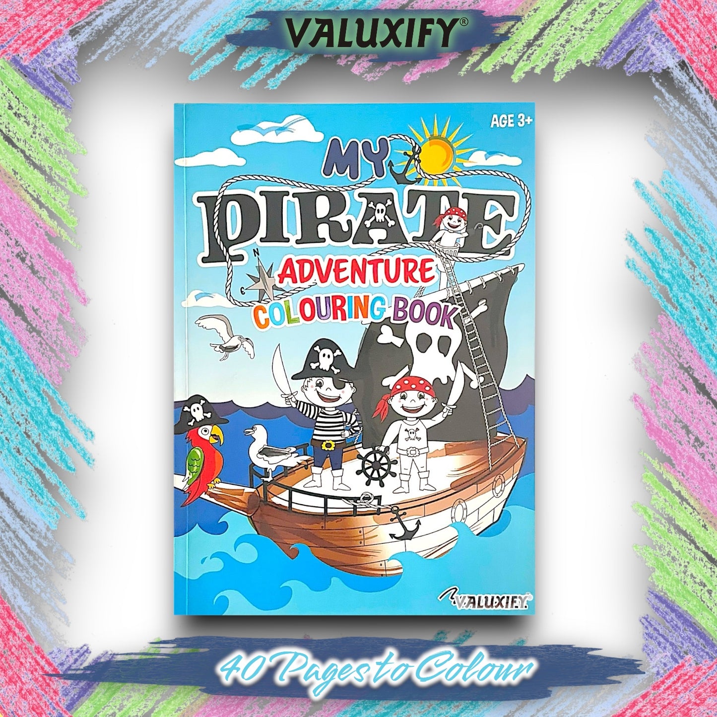 Dinosaur Colouring Activity Dragons Book Books Childrens Kids girls boys A4