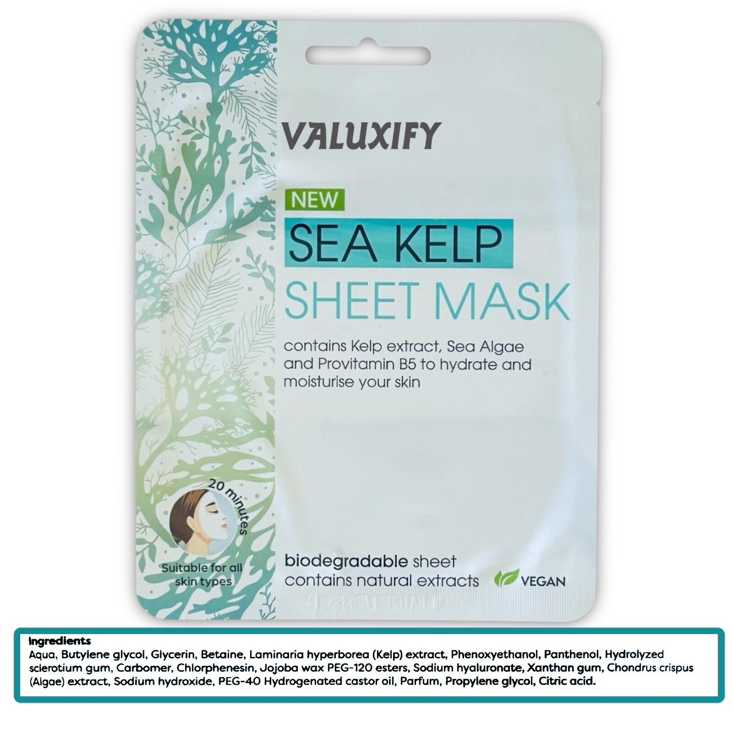 Derma v10 Moisturising Face Mask