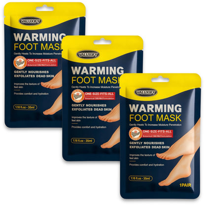 3 Exfoliating Foot Peel Sock  Moistursising Mask Baby Soft Feet Remove Dead Skin