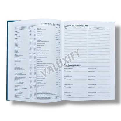 A5 Academic Diary 2025-2026  Week To View